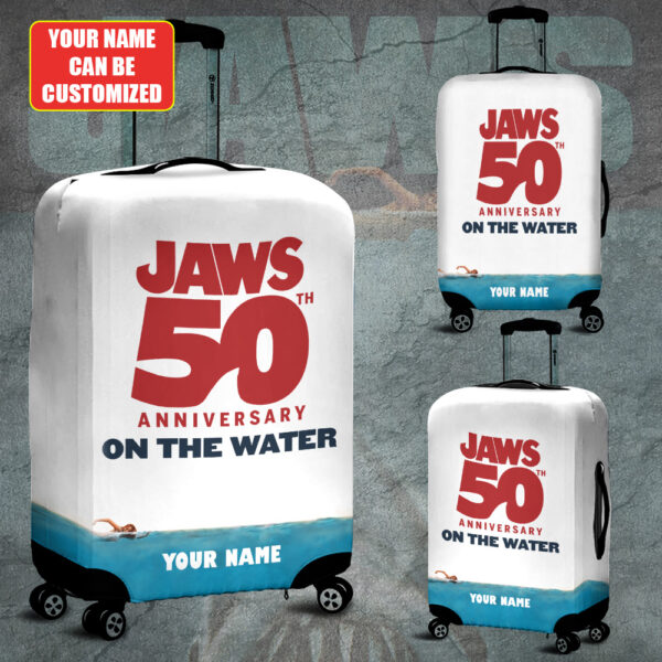 Personalized Jaws Luggage Cover - TANTN 12543