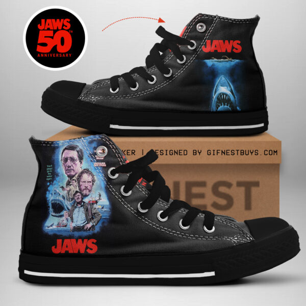 Jaws High Top Canvas Shoes - GNE 3450