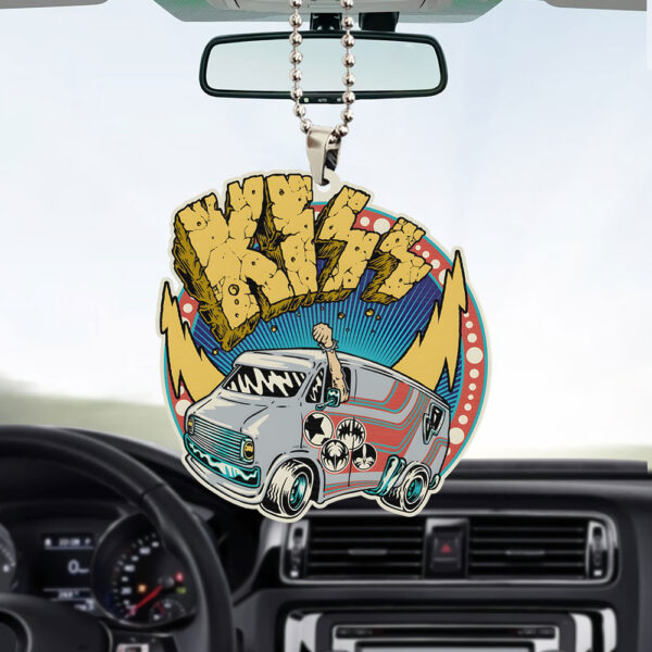 Kiss Band Custom Shape 2-sided Acrylic Car Ornament - GNE NEW368