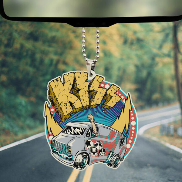 Kiss Band Custom Shape 2-sided Acrylic Car Ornament - GNE NEW368