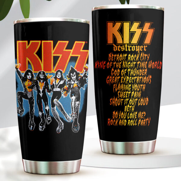 Kiss Band Tumbler Cup - GNE 3325