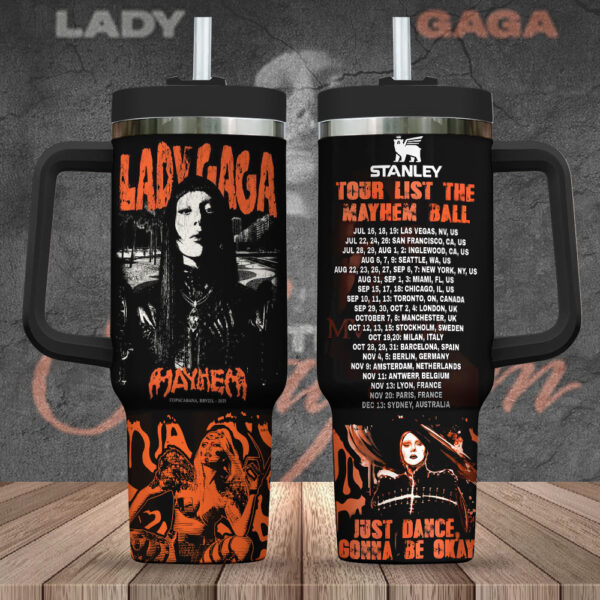 Lady Gaga 40oz Stanley Tumbler - TANTN 13108