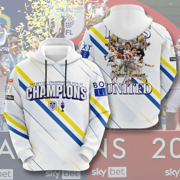 Leeds United 3D Apparel – GNE 3306