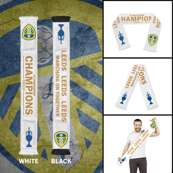 Leeds United Ruffneck Soccer Scarf - GNE 3347