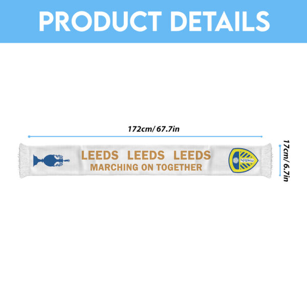Leeds United Ruffneck Soccer Scarf - GNE 3347