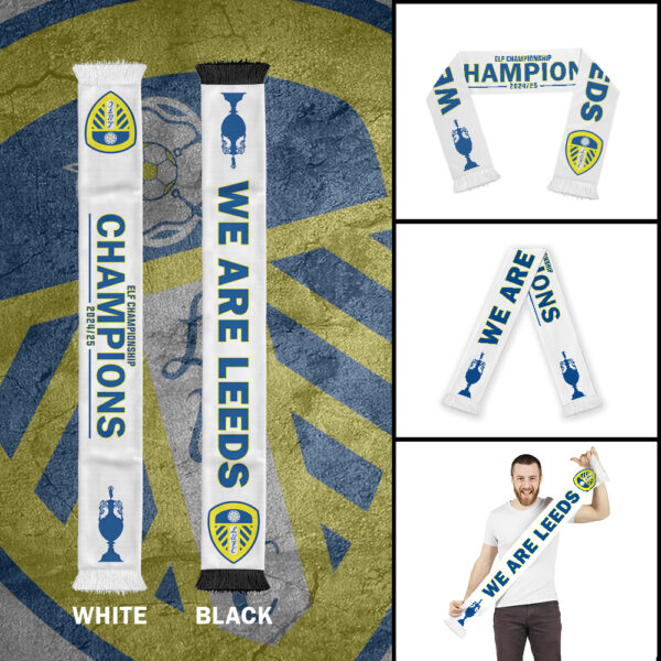 Leeds United Ruffneck Soccer Scarf - GNE 3348