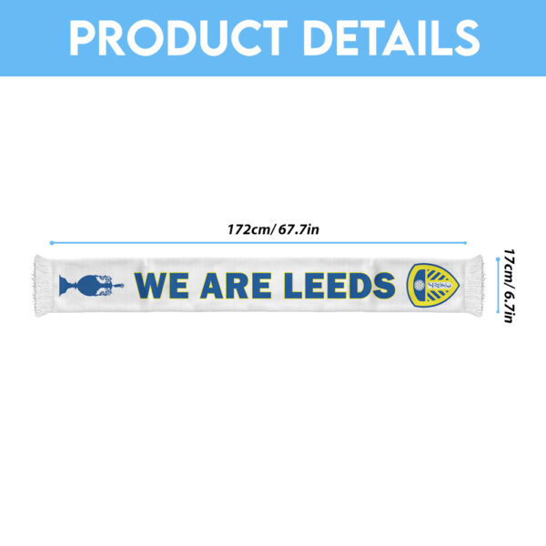 Leeds United Ruffneck Soccer Scarf - GNE 3348