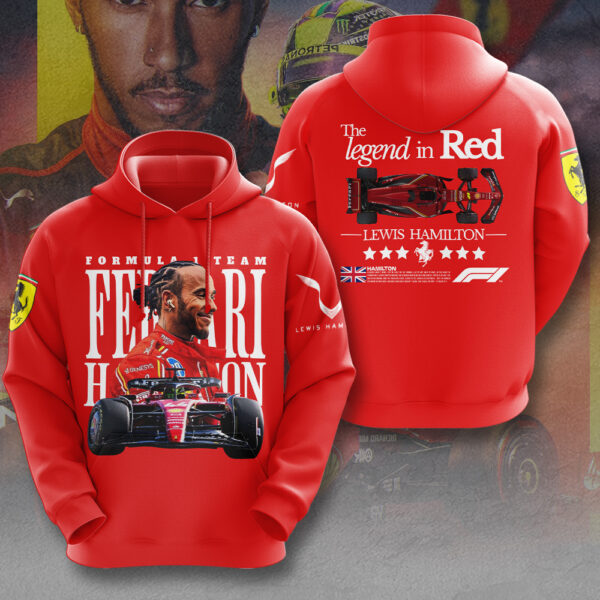 Scuderia Ferrari x Lewis Hamilton 3D Apparel - MAITM 11212