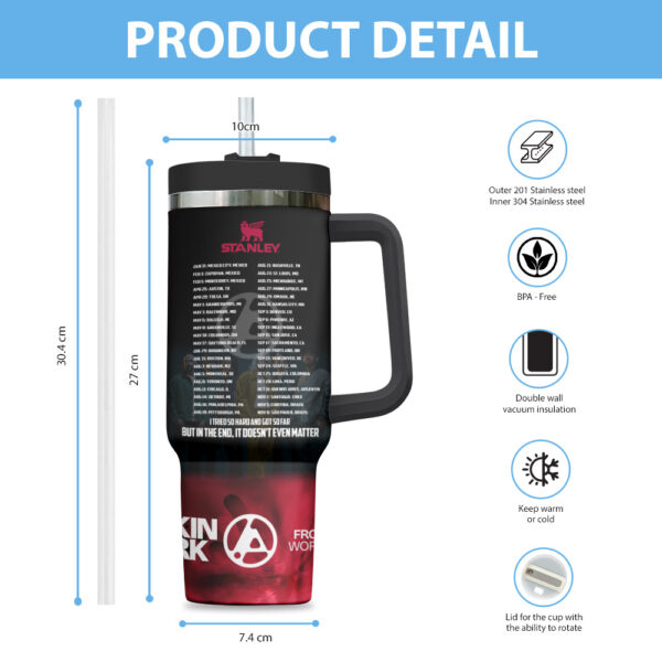 Linkin Park 40oz Stanley Tumbler - TANTN 13107