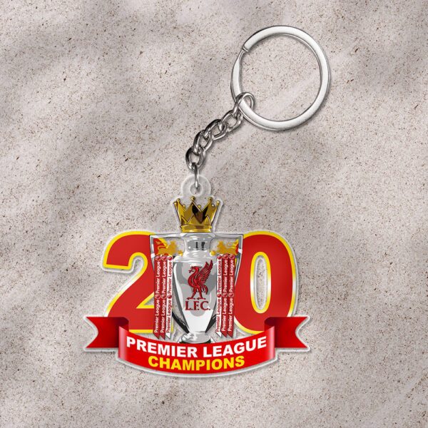 Liverpool FC Custom Shape 1-sided Keychain - HOATT 10614