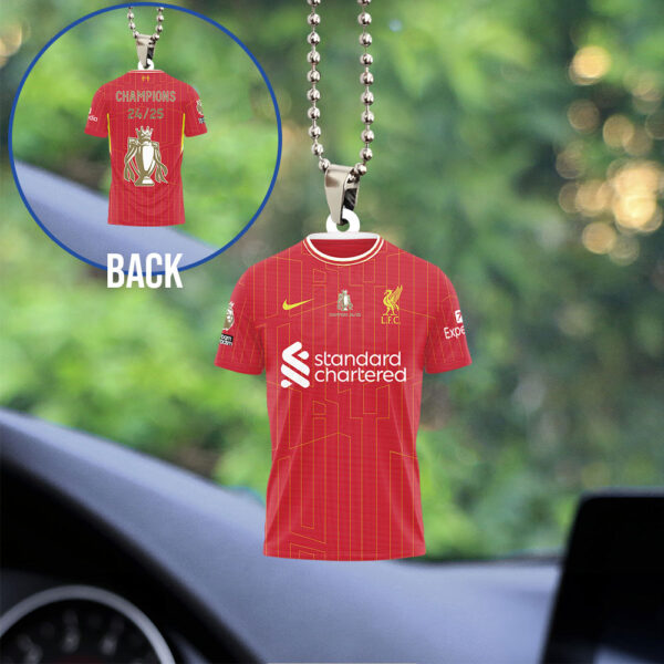 Liverpool FC Custom Shape 2-sided Acrylic Car Ornament - TANTN 13120