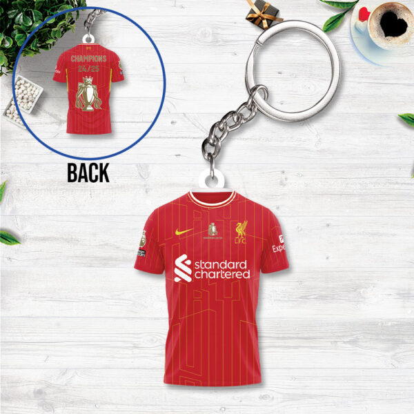 Liverpool FC Custom Shape 2-sided Keychain - TANTN 13121