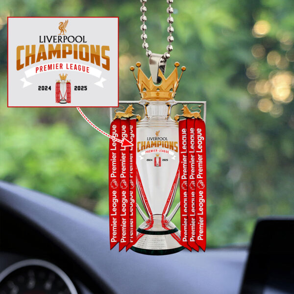 Liverpool FC Custom Shape 2-sided Acrylic Car Ornament - MAITM 10983