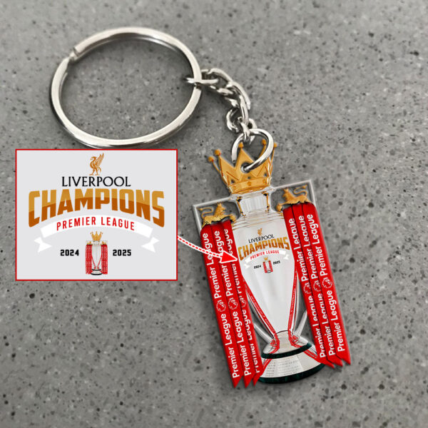 Liverpool FC Custom Shape 2-sided Keychain - MAITM 10984