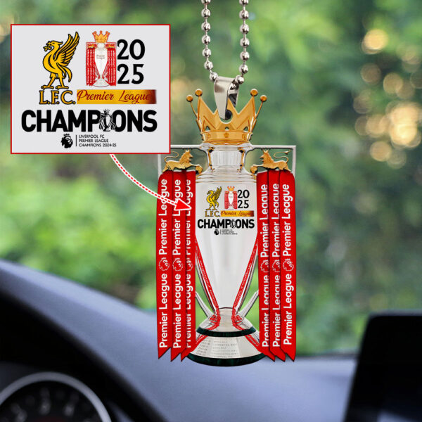 Liverpool FC Custom Shape 2-sided Acrylic Car Ornament - MAITM 11002