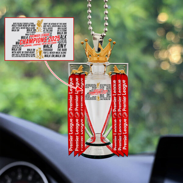 Liverpool FC Custom Shape 2-sided Acrylic Car Ornament - MAITM 10934