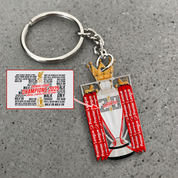 Liverpool FC Custom Shape 2-sided Keychain - MAITM 10935
