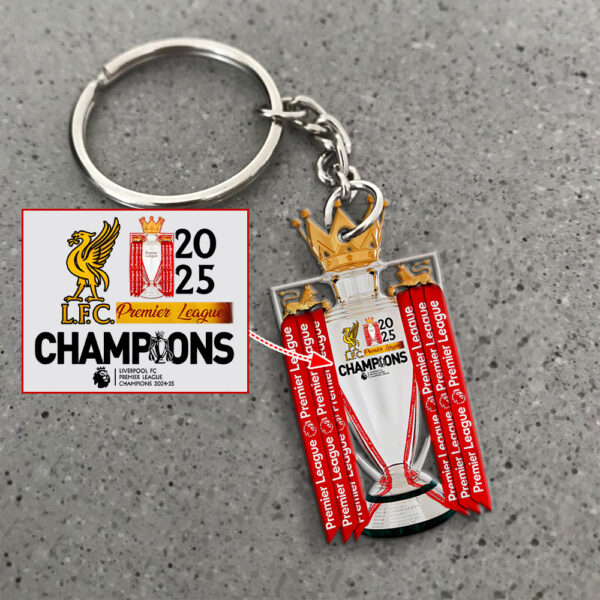 Liverpool FC Custom Shape 2-sided Keychain - MAITM 11003