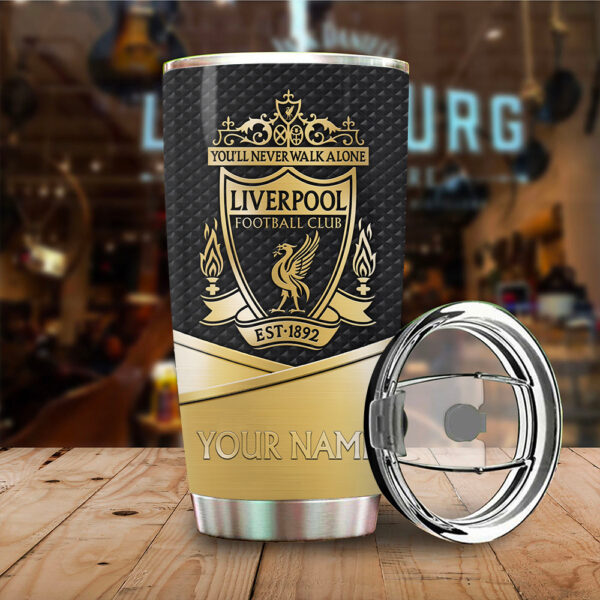 Personalized Liverpool FC Tumbler Cup - MAITM 11156