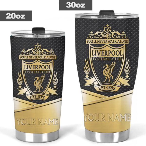 Personalized Liverpool FC Tumbler Cup - MAITM 11156