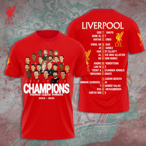 Liverpool FC 3D Apparel - TANTN 12702
