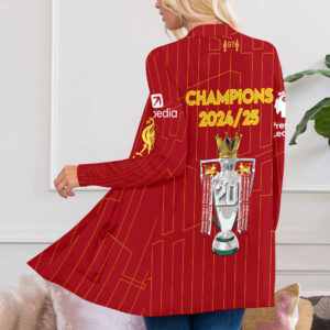 Liverpool FC Women's Patch Pocket Cardigan - HOATT 10917