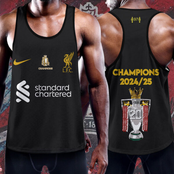 Liverpool FC Y-Back Muscle Tank Top - HOATT 10594