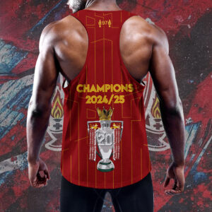 Liverpool FC Y-Back Muscle Tank Top - HOATT 10595