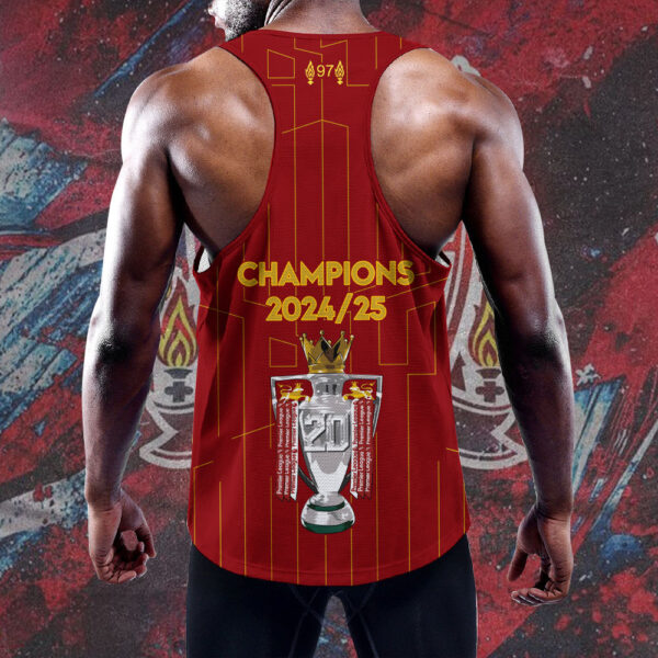 Liverpool FC Y-Back Muscle Tank Top - HOATT 10595
