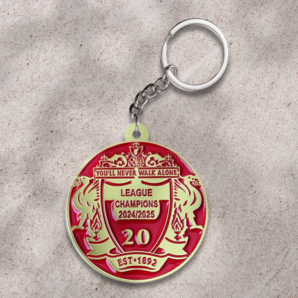 Liverpool FC Custom Shape 2-sided Keychain - GNE NEW316