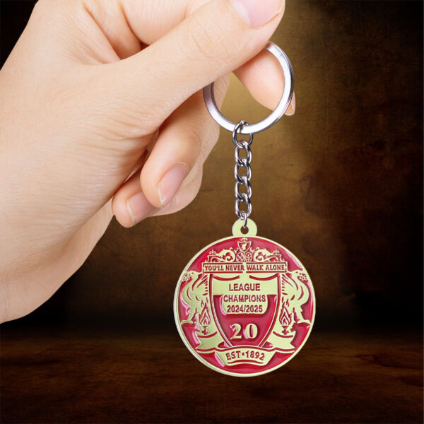 Liverpool FC Custom Shape 2-sided Keychain - GNE NEW316