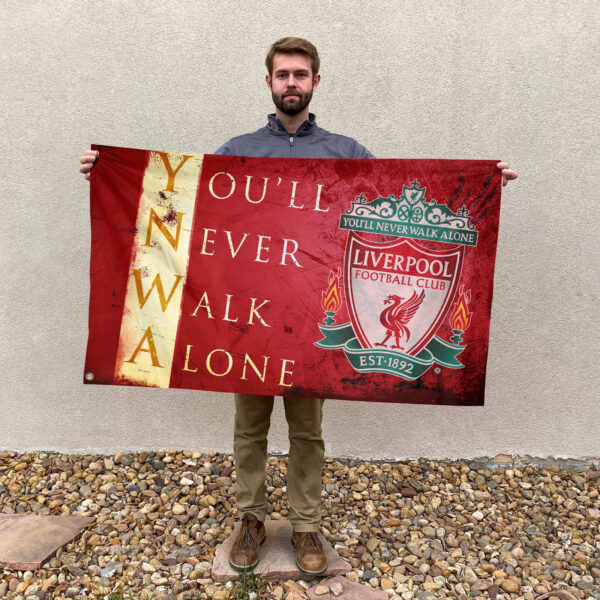 Liverpool FC 3D House Flag - GNE NEW385