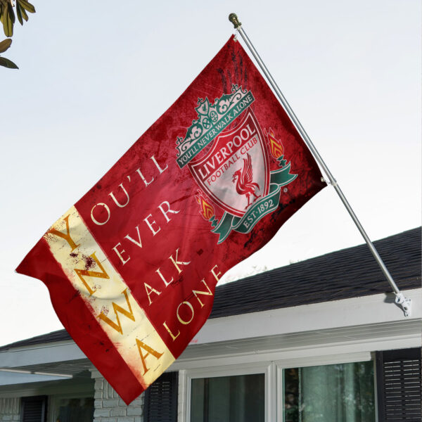 Liverpool FC 3D House Flag - GNE NEW385