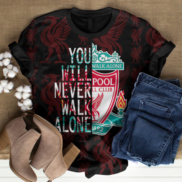 Liverpool FC 3D T-Shirt - GNE 3345