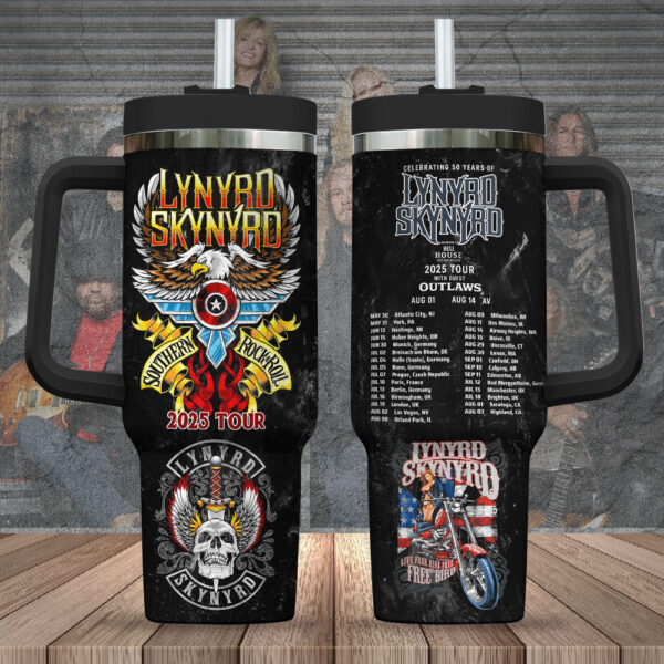 Lynyrd Skynyrd 40oz Stanley Tumbler - TANTN 13015