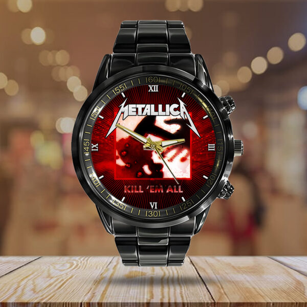 MET Band Black Stainless Steel Watch - GNE NEW363