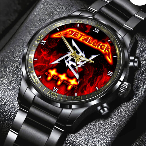 MET Band Black Stainless Steel Watch - GNE NEW372
