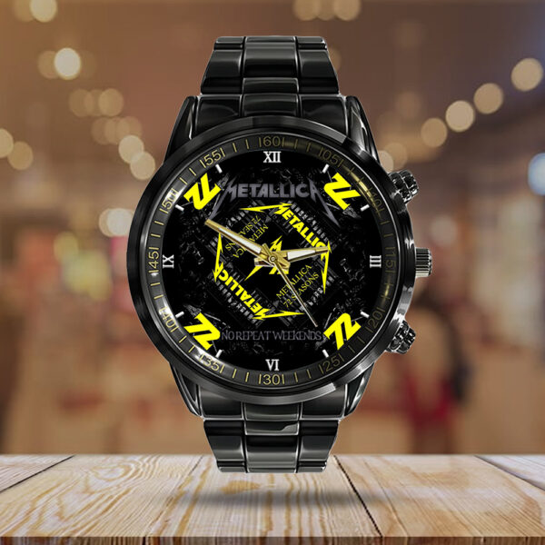 MET Band Black Stainless Steel Watch - GNE NEW378