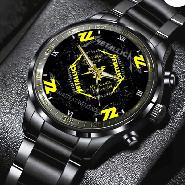 MET Band Black Stainless Steel Watch - GNE NEW378