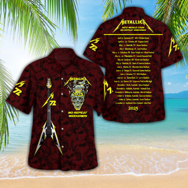 MET Band 3D Hawaiian Shirt - GNE NEW376
