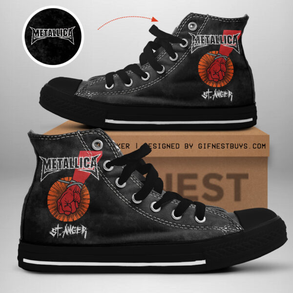 MET Band High Top Canvas Shoes - GNE 3497