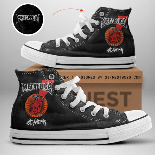 MET Band High Top Canvas Shoes - GNE 3497