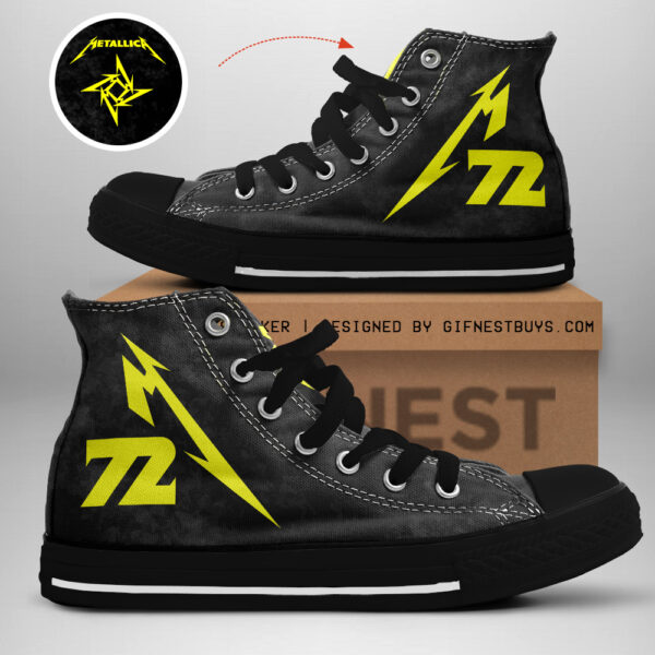 MET Band High Top Canvas Shoes - GNE 3498