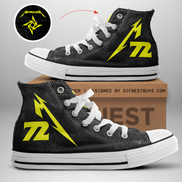 MET Band High Top Canvas Shoes - GNE 3498