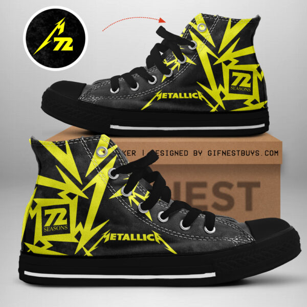 MET Band High Top Canvas Shoes - GNE 3499