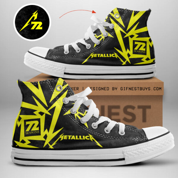 MET Band High Top Canvas Shoes - GNE 3499