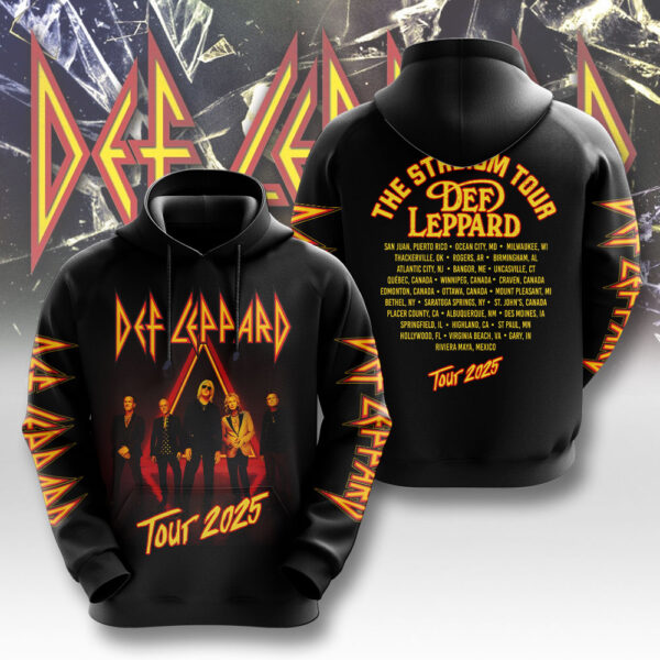 Def Leppard 3D Apparels - NGHIAVT 2302