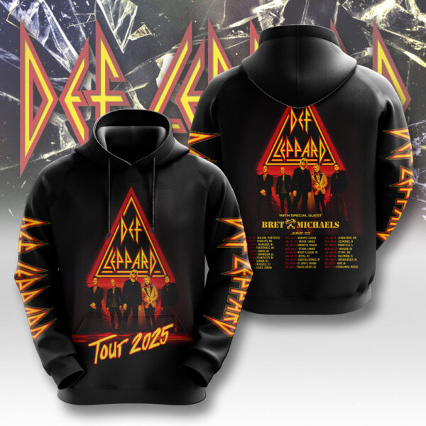Def Leppard 3D Apparels - NGHIAVT 2304