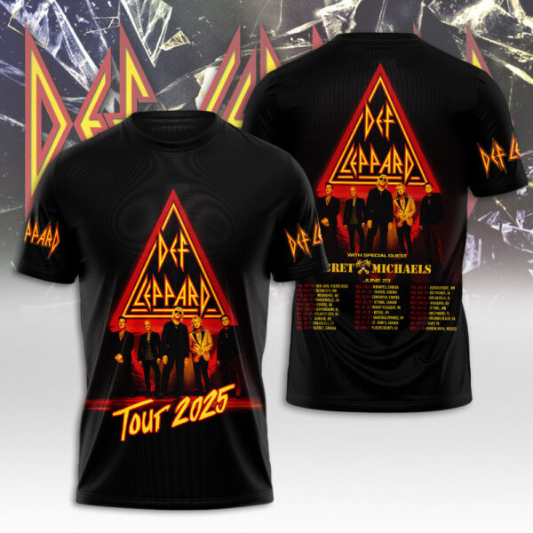 Def Leppard 3D Apparels - NGHIAVT 2304