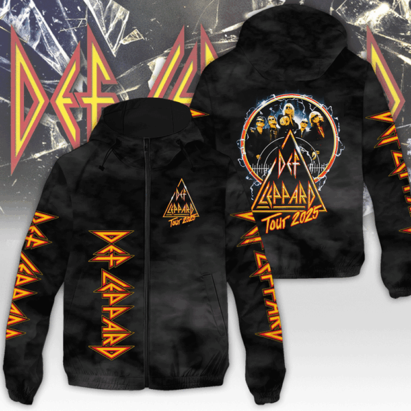 Def Leppard 3D Windbreaker Jacket - NGHIAVT 2305.6